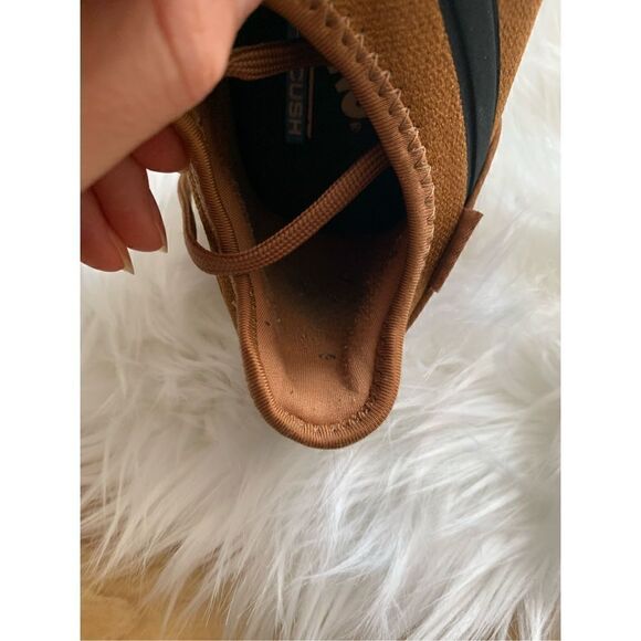 Vans unisex brown/orange sneakers men’s 9.5 and women’s 11 - Picture 4 of 7